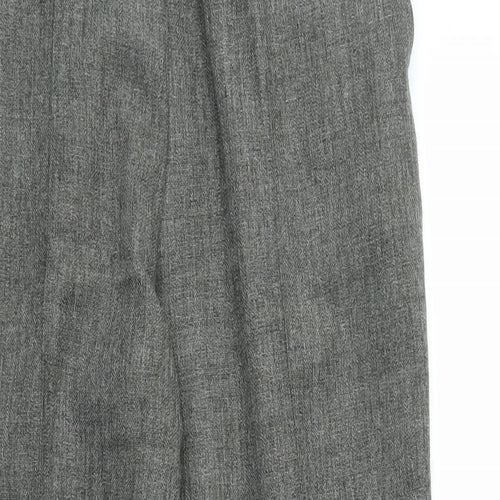 Damart Womens Brown   Trousers  Size 12 L27 in - stretch waistband