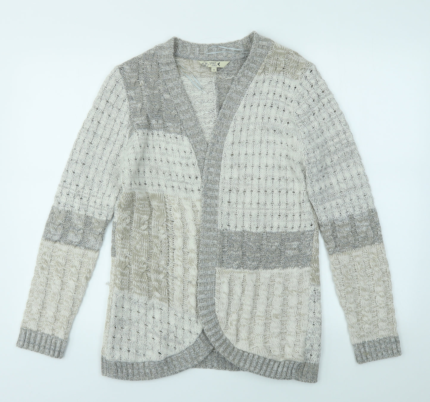 M&Co Womens Multicoloured   Cardigan Jumper Size 10