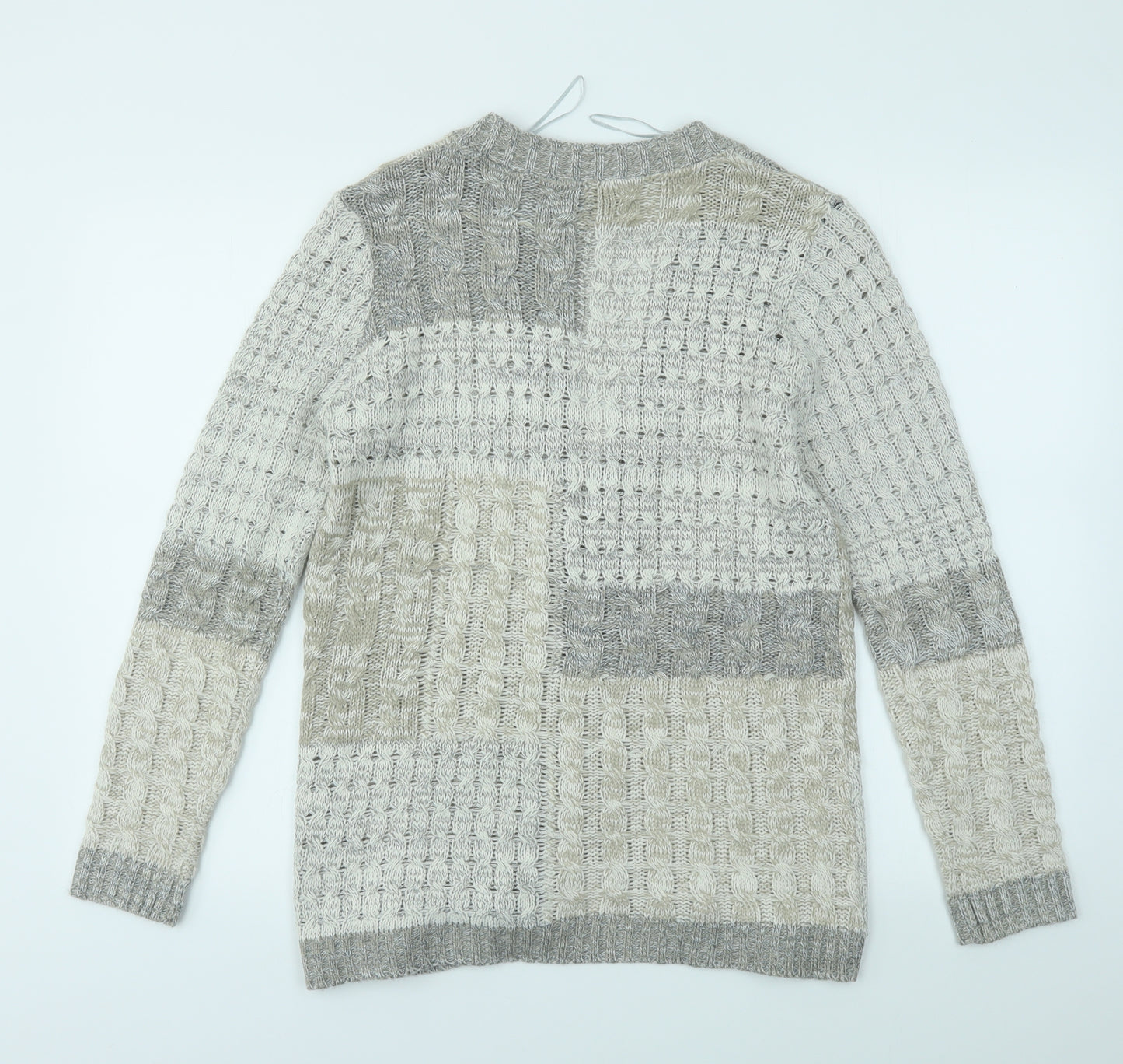 M&Co Womens Multicoloured   Cardigan Jumper Size 10