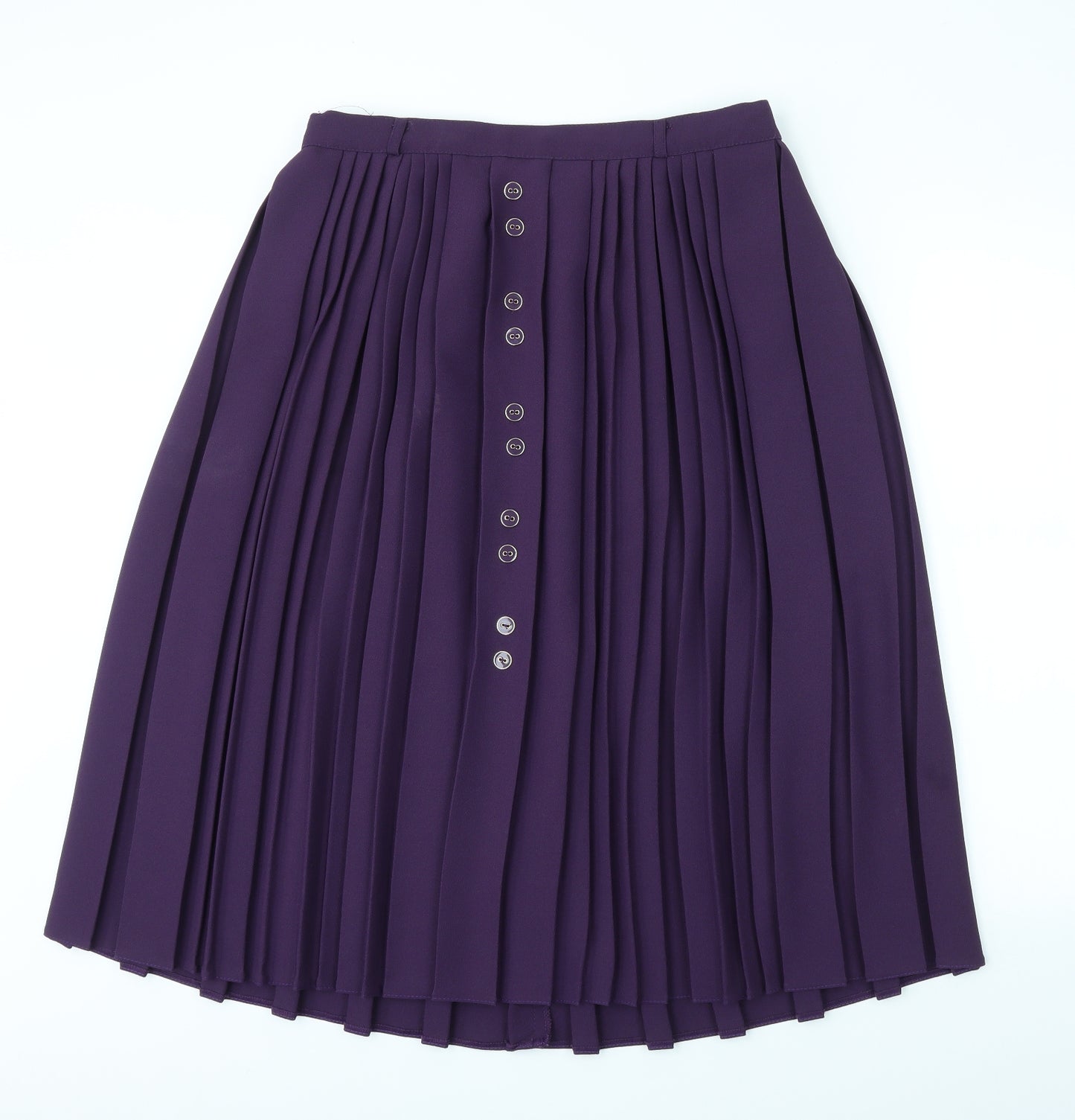 Bonmarché Womens Purple   Flare Skirt Size 20  - stretch waistband