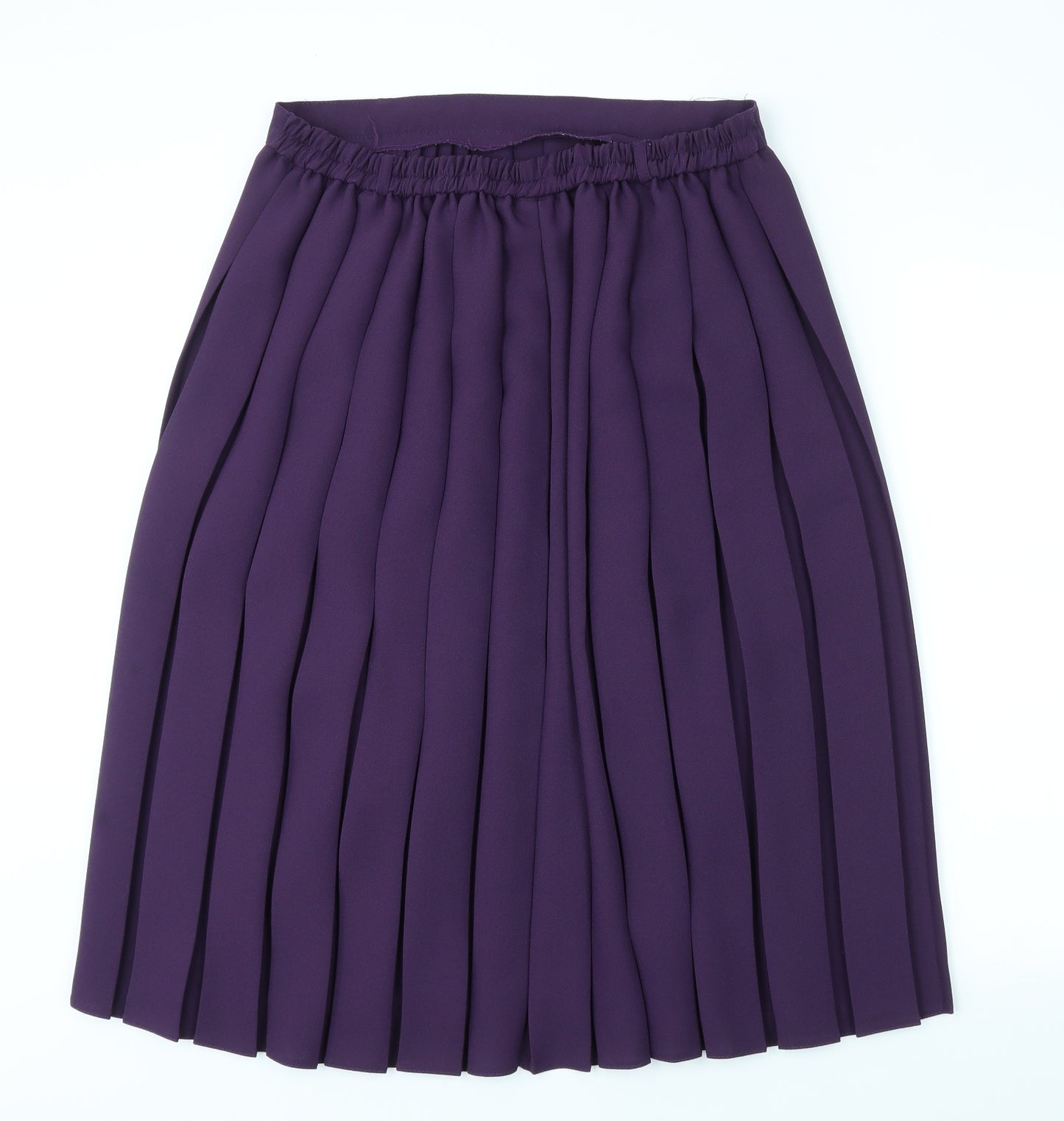 Bonmarché Womens Purple   Flare Skirt Size 20  - stretch waistband