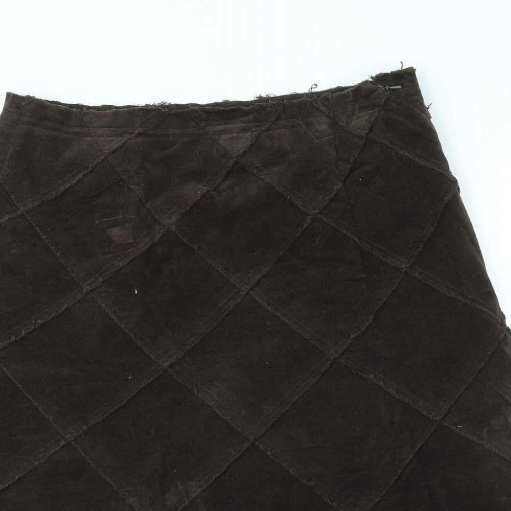 KEW Womens Brown   Flare Skirt Size 12