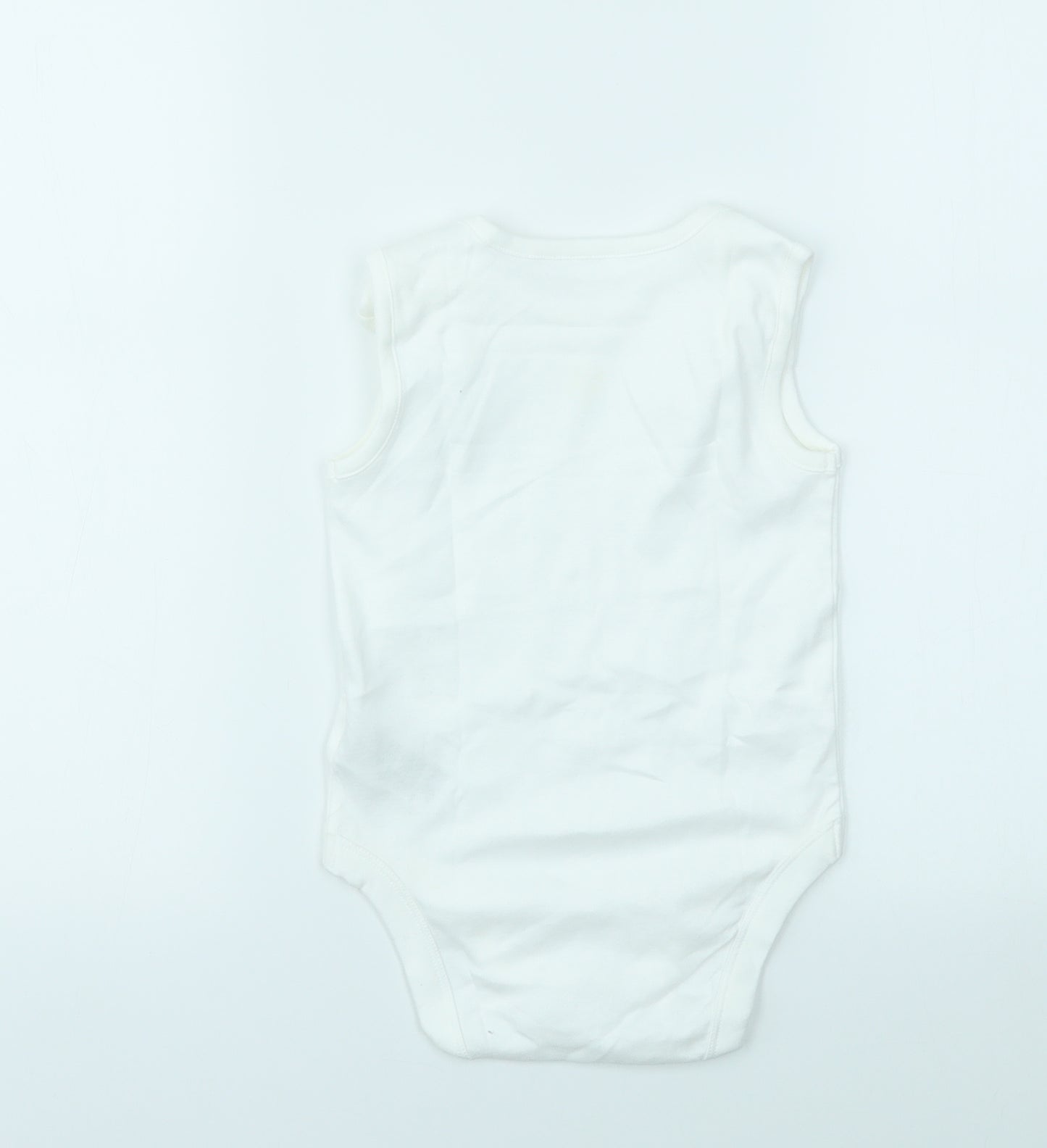 M Girls White   Babygrow One-Piece Size 24 Months