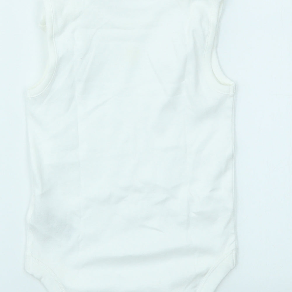 M Girls White   Babygrow One-Piece Size 24 Months