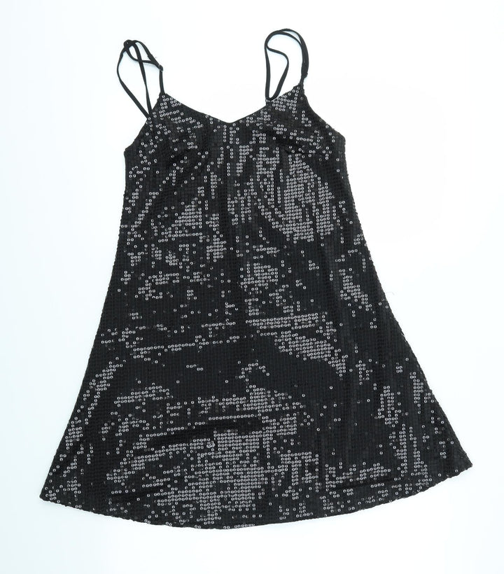 Evita Womens Black   Fit & Flare  Size 10