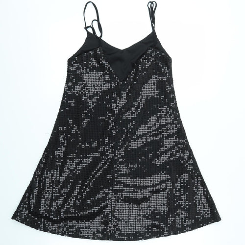 Evita Womens Black   Fit & Flare  Size 10