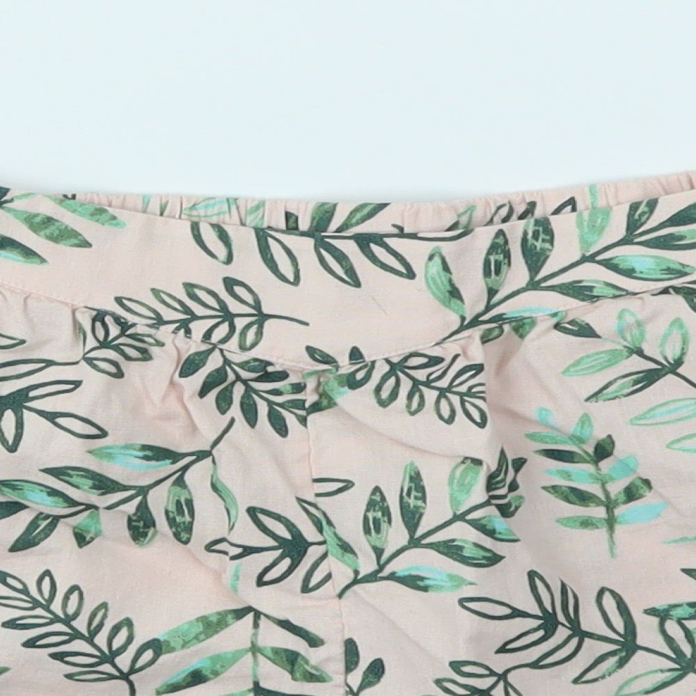 George Girls Multicoloured Floral  Cut-Off Shorts Size 6-7 Years
