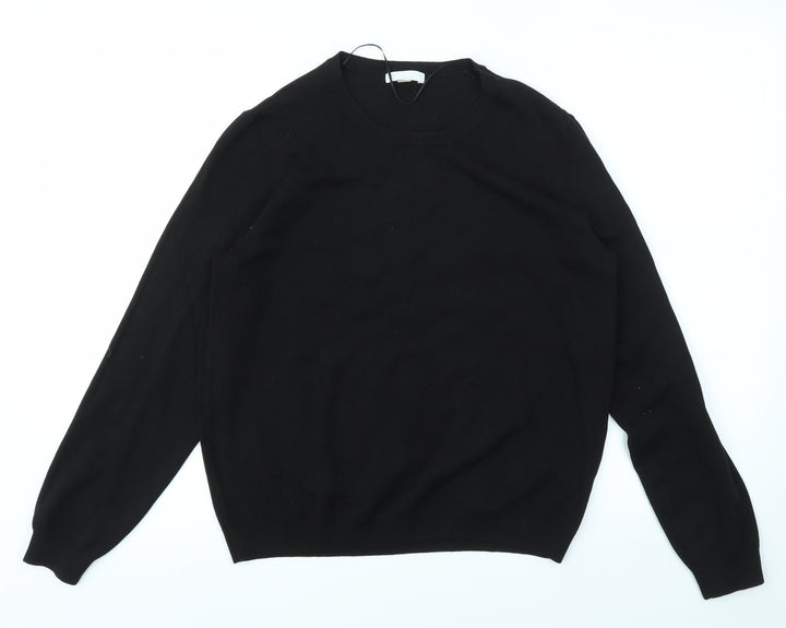 H&M Womens Black Pullover Jumper Size L