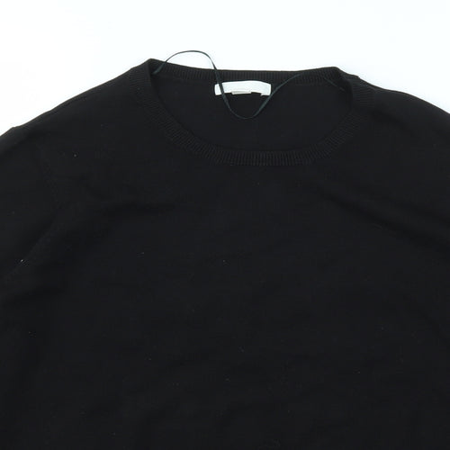 H&M Womens Black   Pullover Jumper Size L