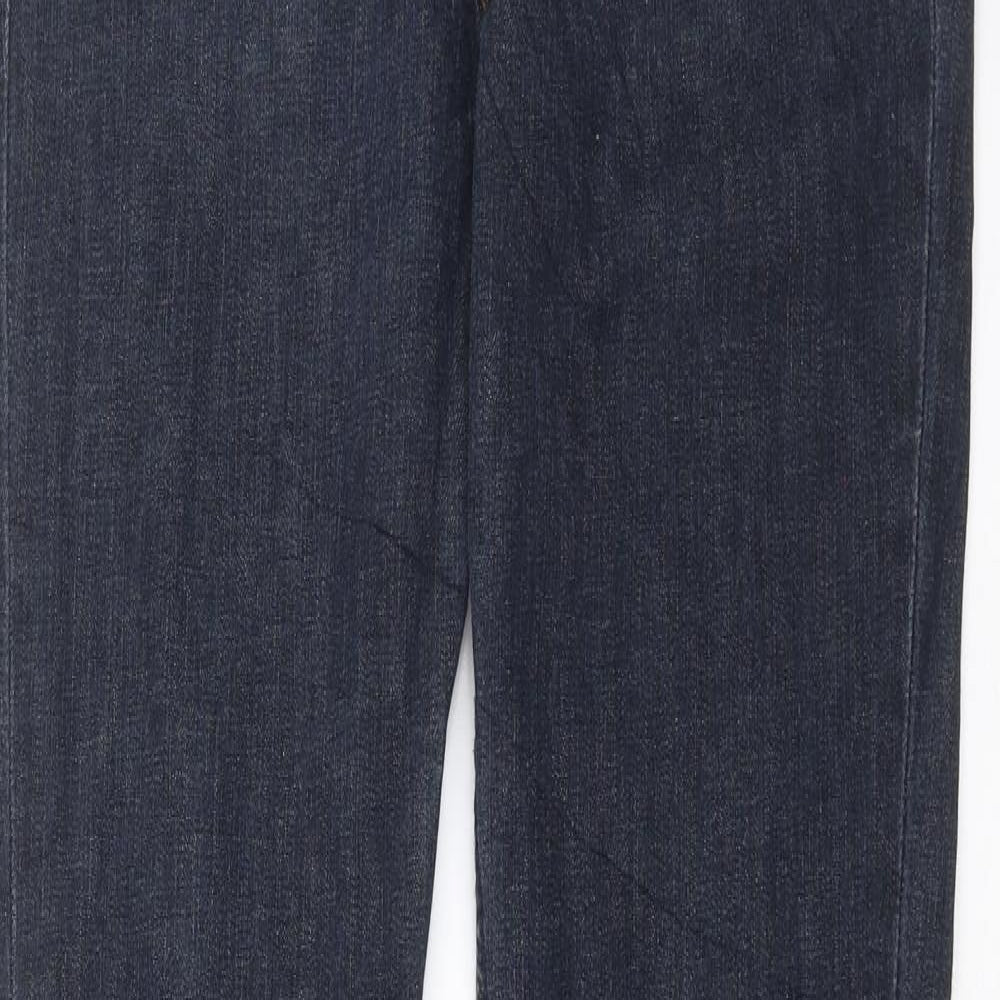 H&M Womens Blue  Denim Straight Jeans Size 29 in L32 in