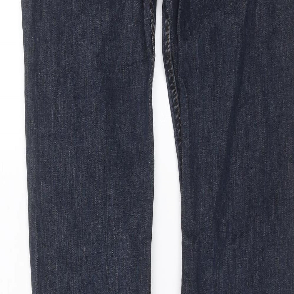 H&M Womens Blue  Denim Straight Jeans Size 29 in L32 in