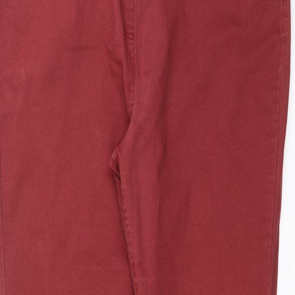 George Womens Red   Jegging Jeans Size 18 L29 in