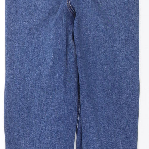 Topshop Womens Blue  Denim Skinny Jeans Size 24 in L26 in