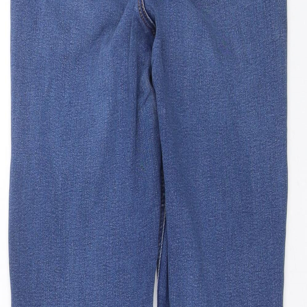 Topshop Womens Blue  Denim Skinny Jeans Size 24 in L26 in