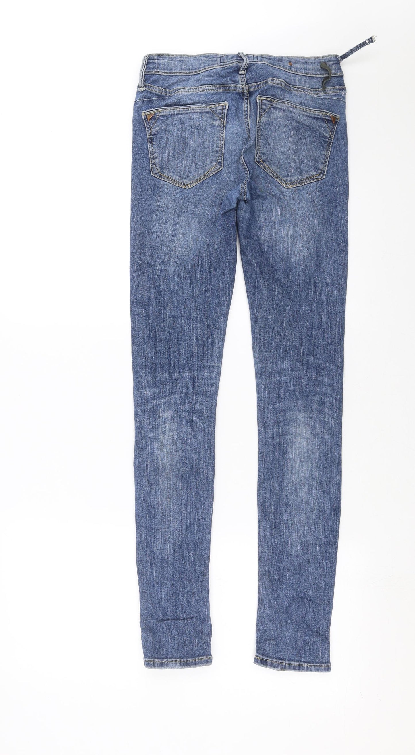 River Island Womens Blue  Denim Skinny Jeans Size 10 L30 in