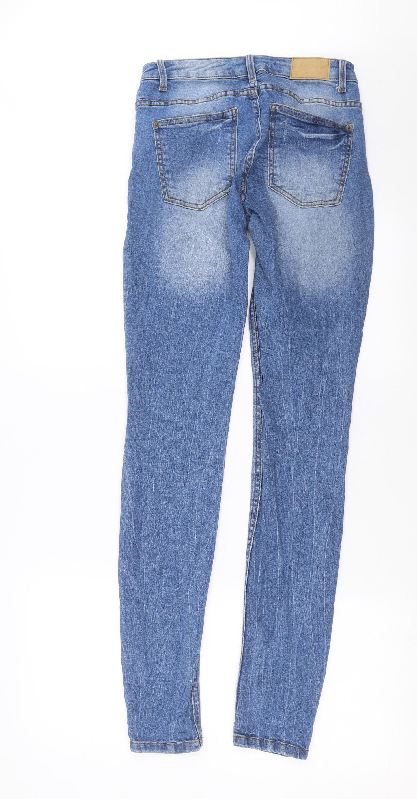 Jacqueline De Yong Womens Blue  Denim Skinny Jeans Size 28 in L33 in