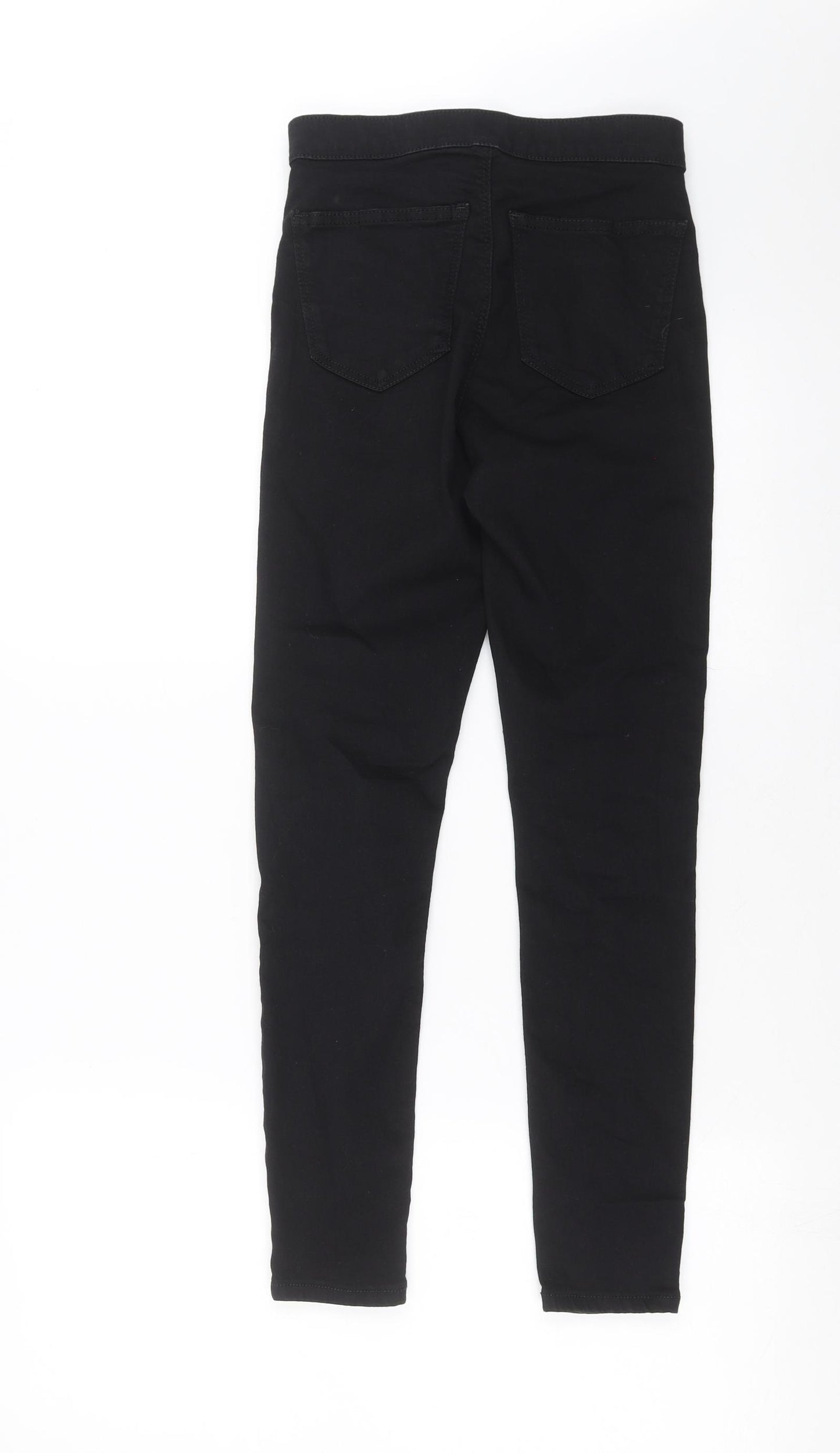 Topshop Womens Black  Denim Skinny Jeans Size 24 in L25 in