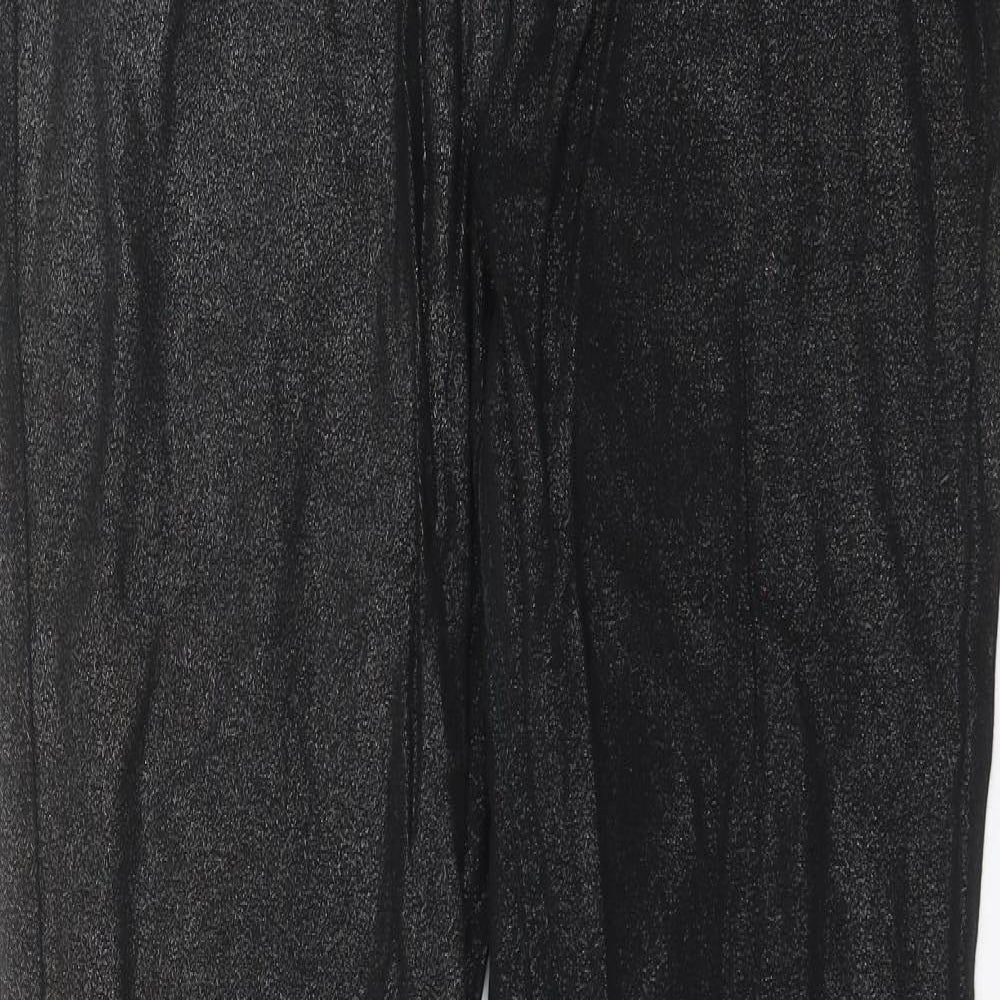 Preworn Womens Black   Jegging Jeans Size 32 in L30 in - glittery