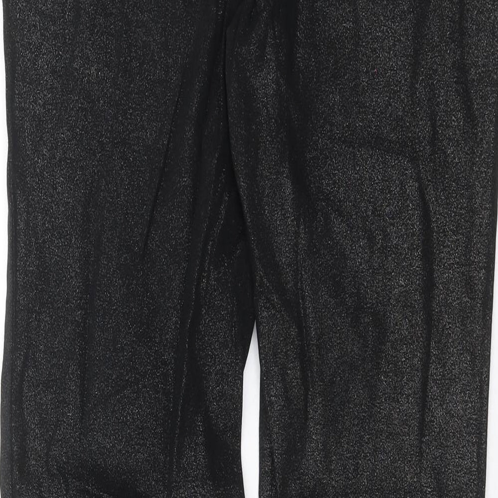 Preworn Womens Black   Jegging Jeans Size 32 in L30 in - glittery