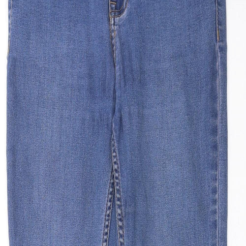 New Look Womens Blue  Denim Skinny Jeans Size 10 L26 in - Super Skinny