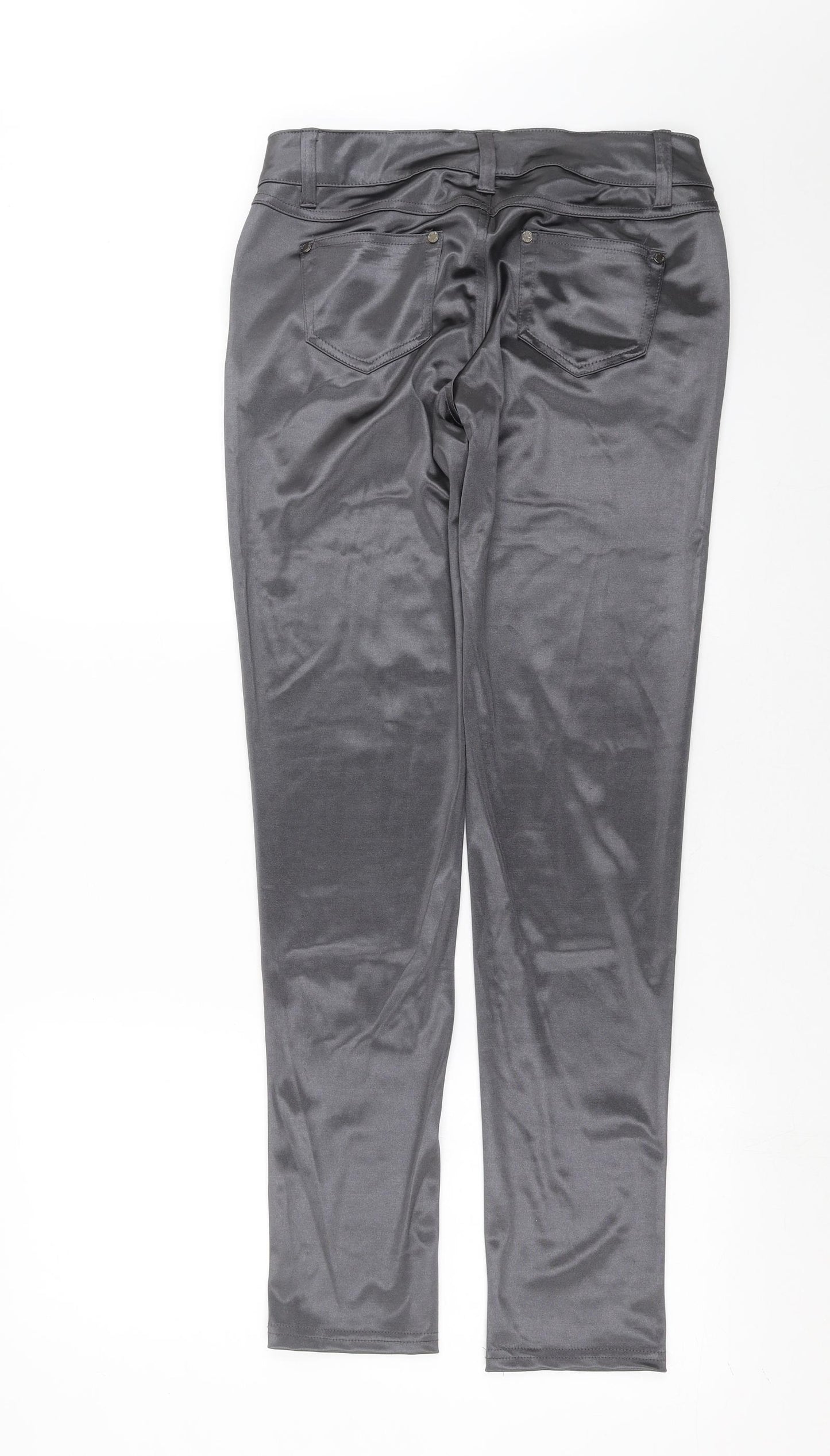 Denim Club Womens Grey   Trousers  Size 10 L30 in