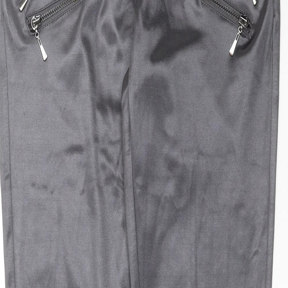 Denim Club Womens Grey   Trousers  Size 10 L30 in