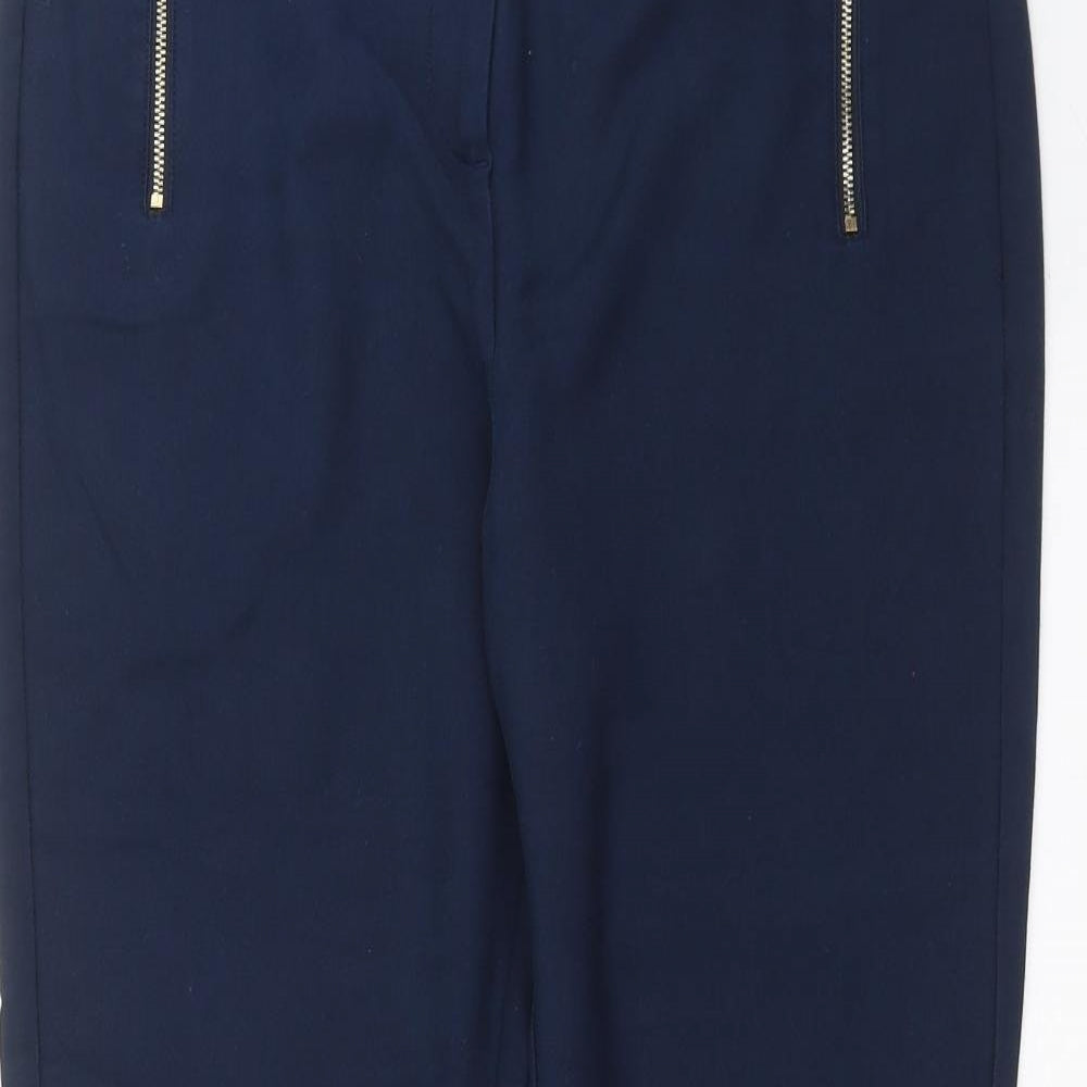 NEXT Womens Blue   Trousers  Size 12 L28 in