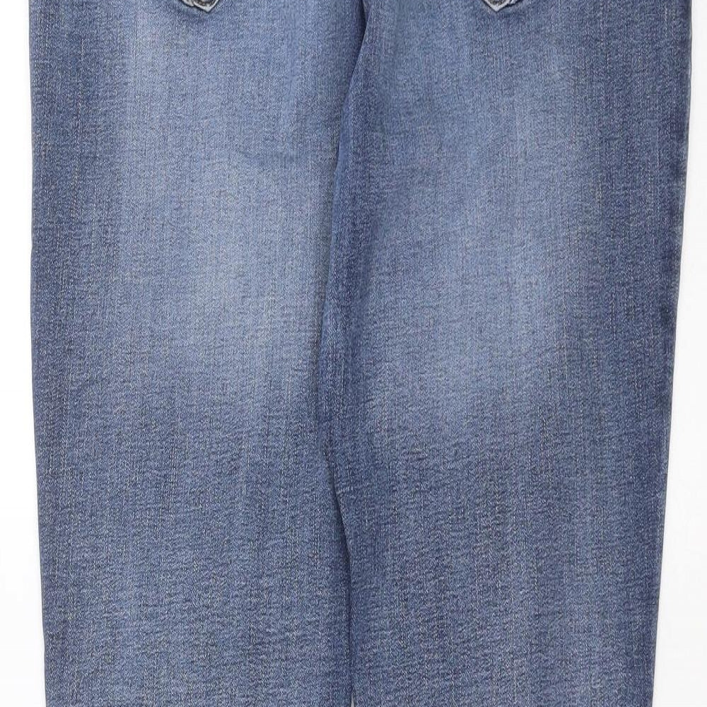 Nutmeg Womens Blue  Denim Skinny Jeans Size 16 L29 in