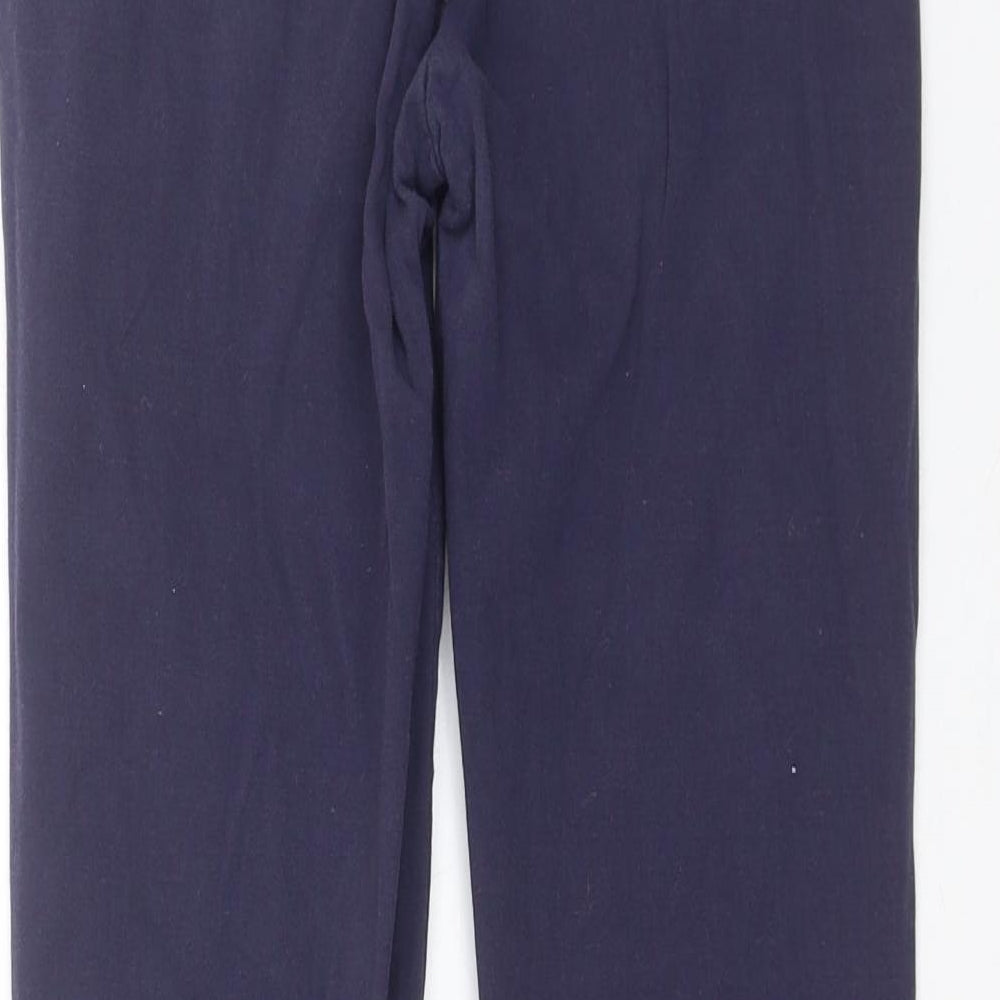 Place Du Jour Womens Blue   Chino Trousers Size 6 L27 in