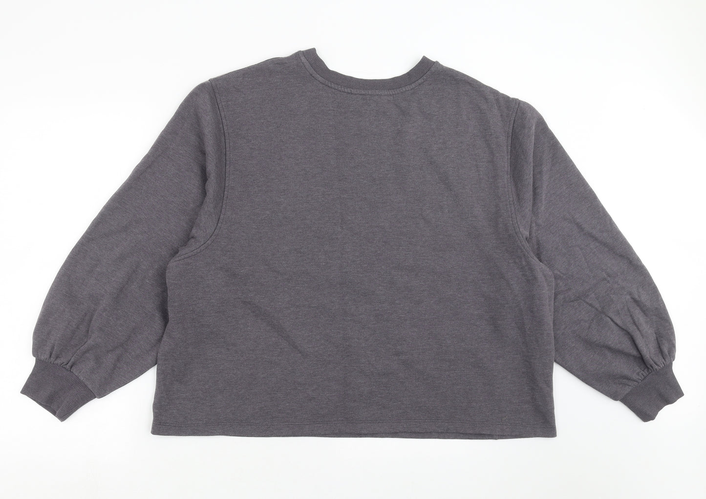 George Womens Grey   Pullover Sweatshirt Size L
