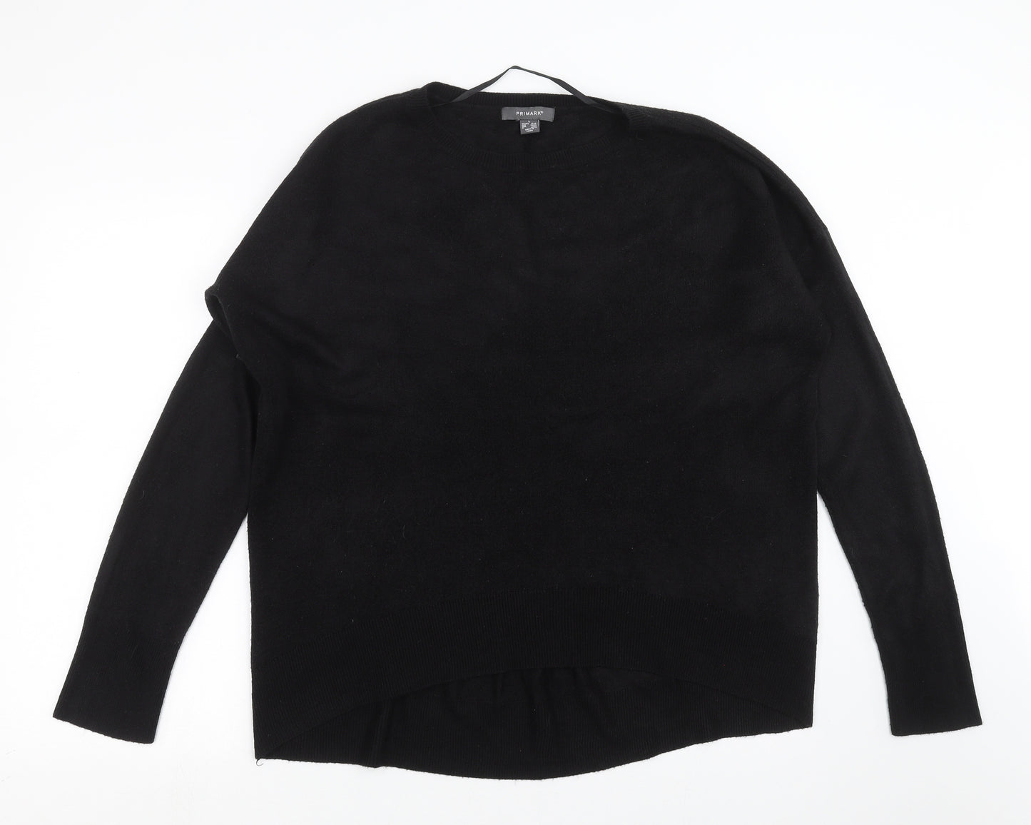 Primark Womens Black  Knit Pullover Jumper Size L