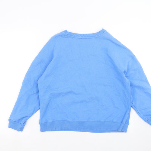 River Island Womens Blue   Pullover Sweatshirt Size M  - chanceux paris
