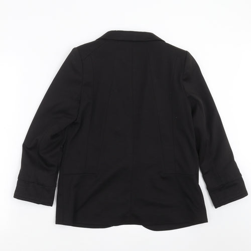 Wallis Womens Black   Jacket Blazer Size 10