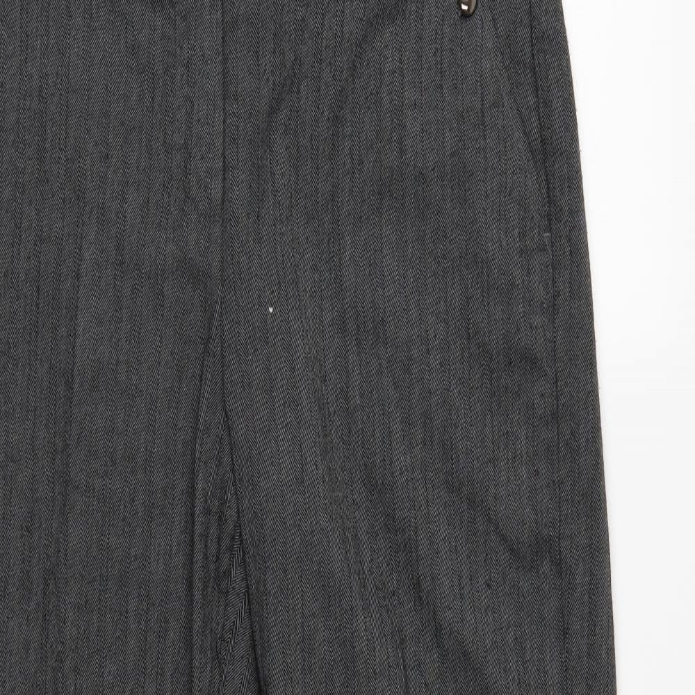 BHS Womens Grey   Trousers  Size 12 L28 in