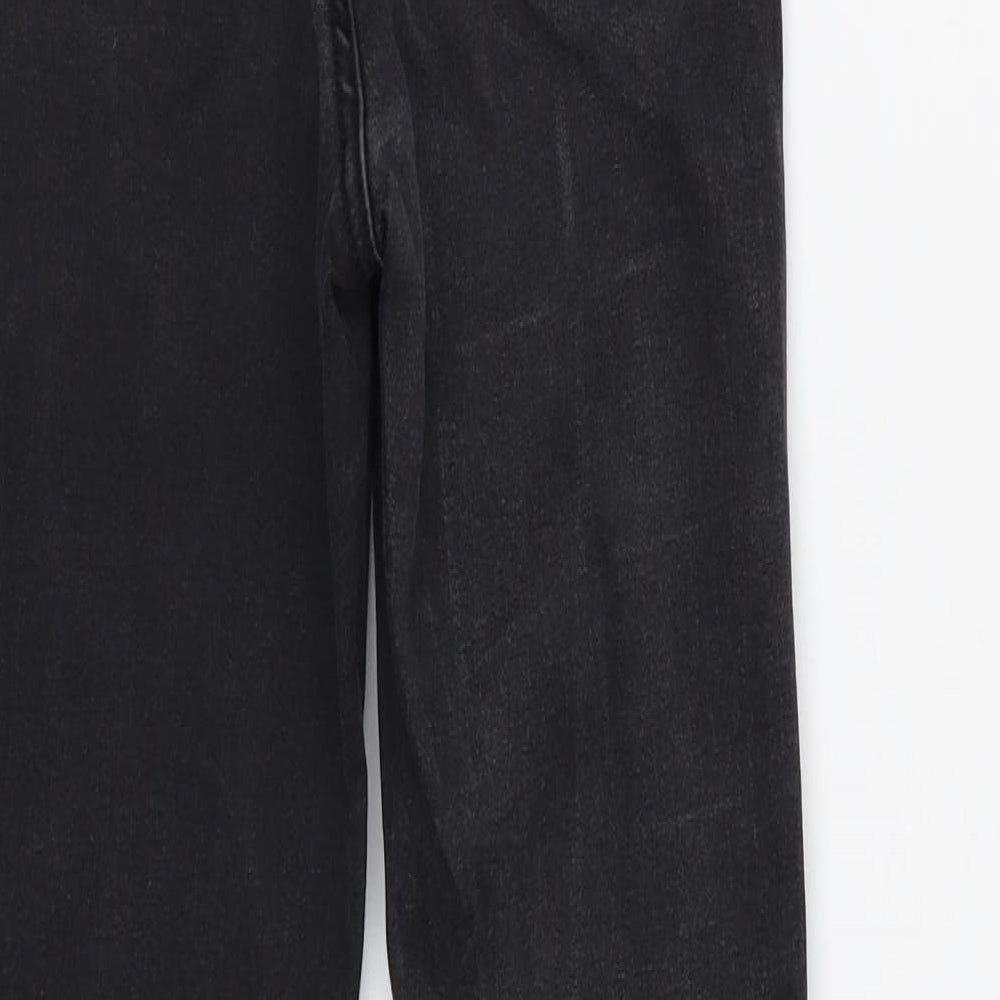Primark Womens Black  Denim Skinny Jeans Size 10 L28 in