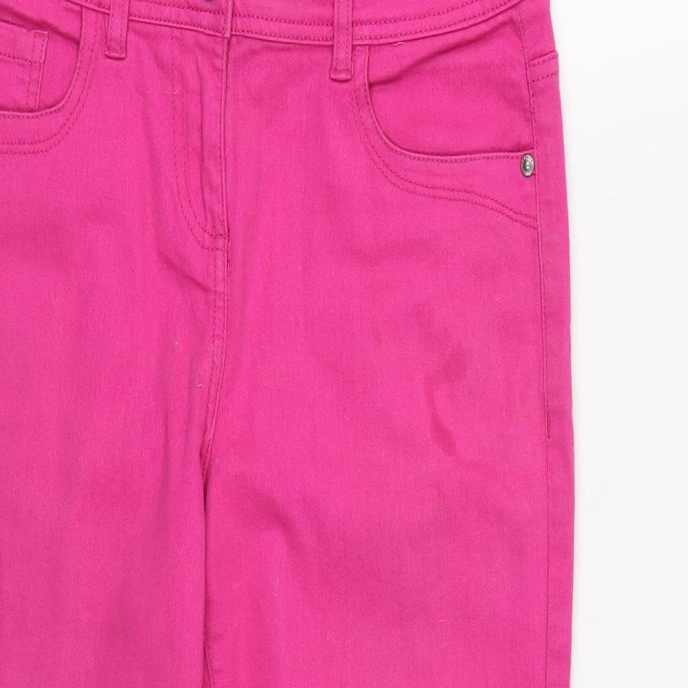 Papaya Womens Pink  Denim Straight Jeans Size 10 L24 in