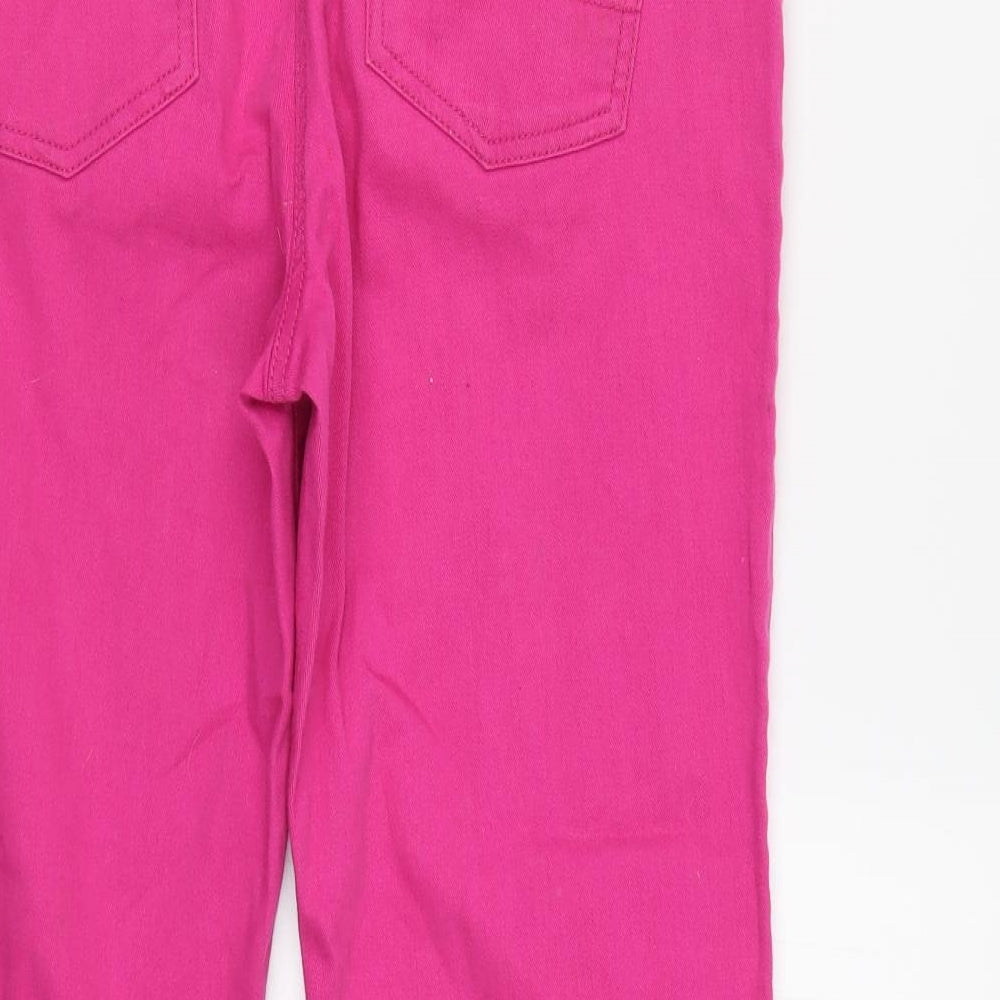 Papaya Womens Pink  Denim Straight Jeans Size 10 L24 in
