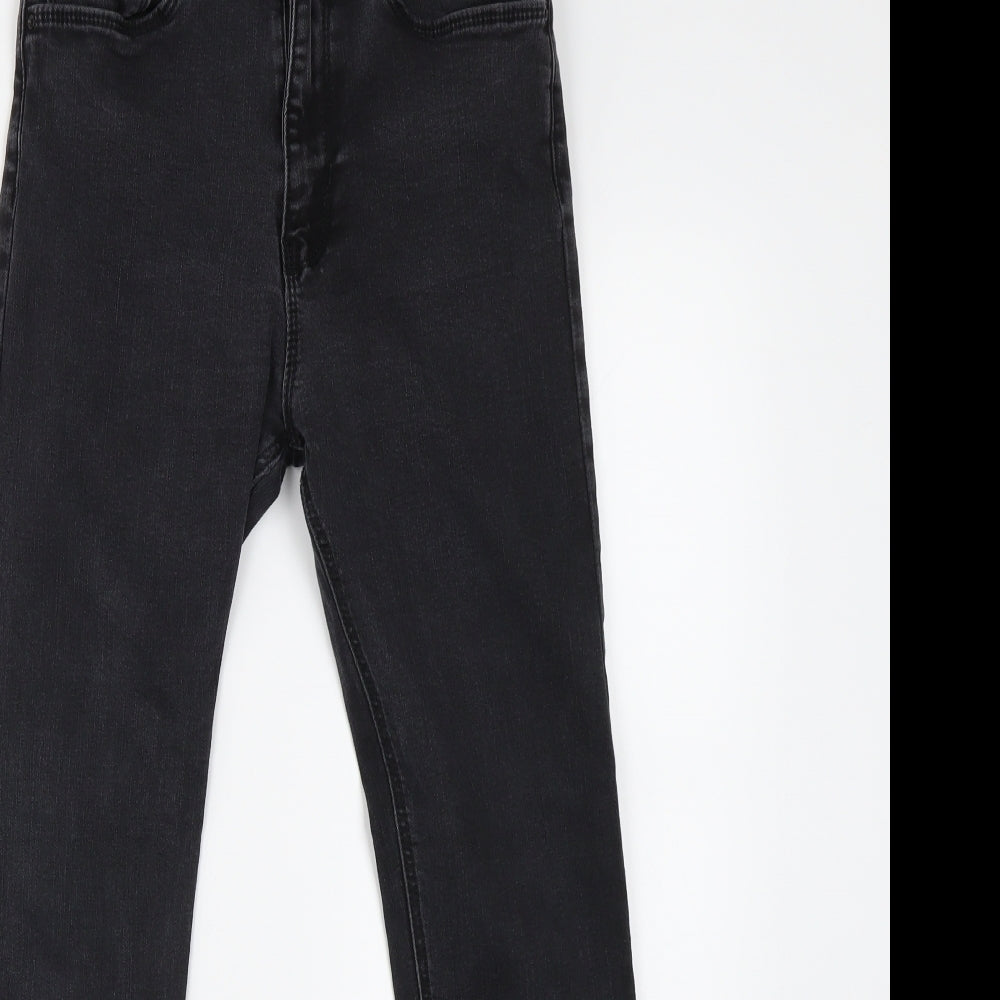 Zara Womens Black  Denim Skinny Jeans Size 8 L26 in