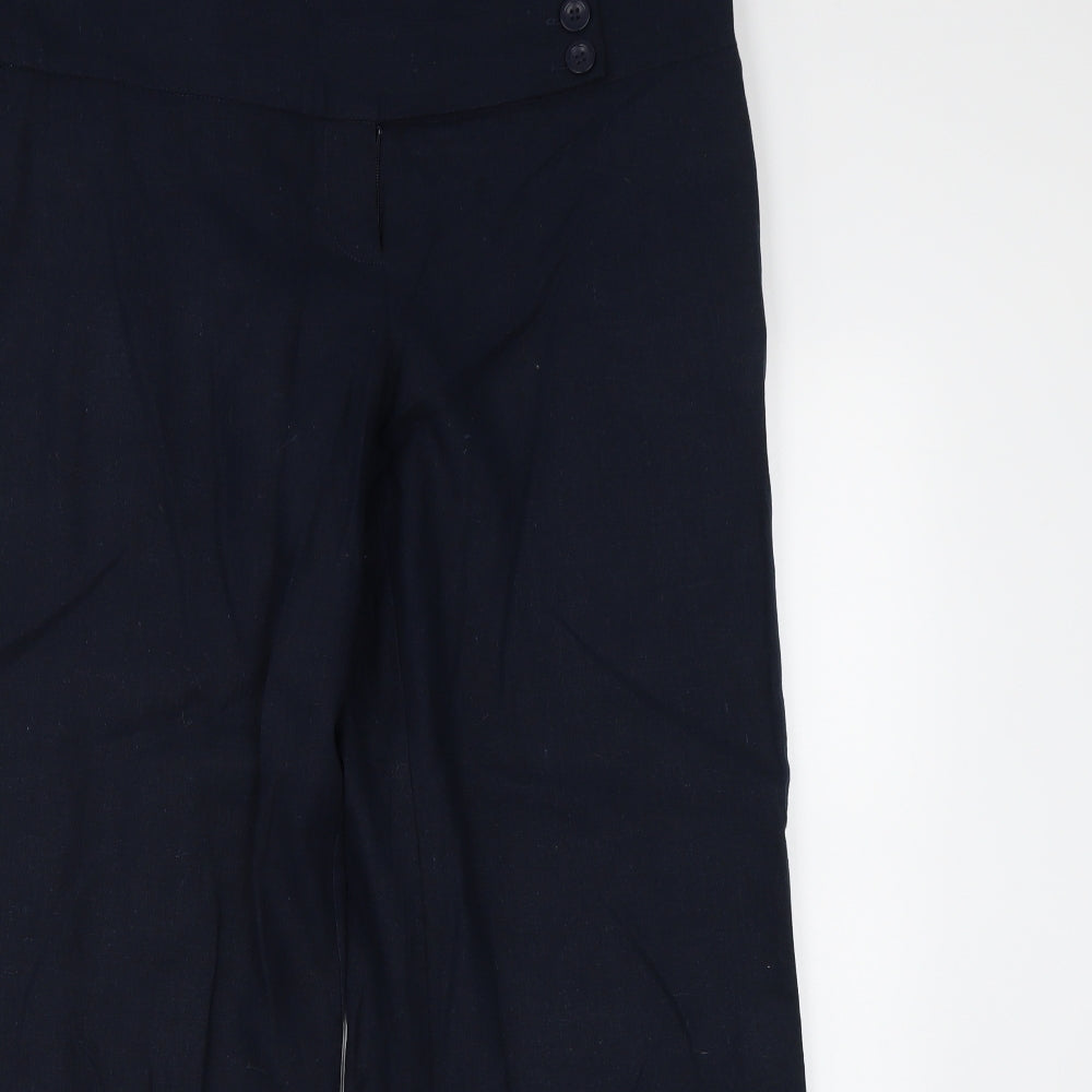 New Look Womens Blue   Trousers  Size 16 L28 in