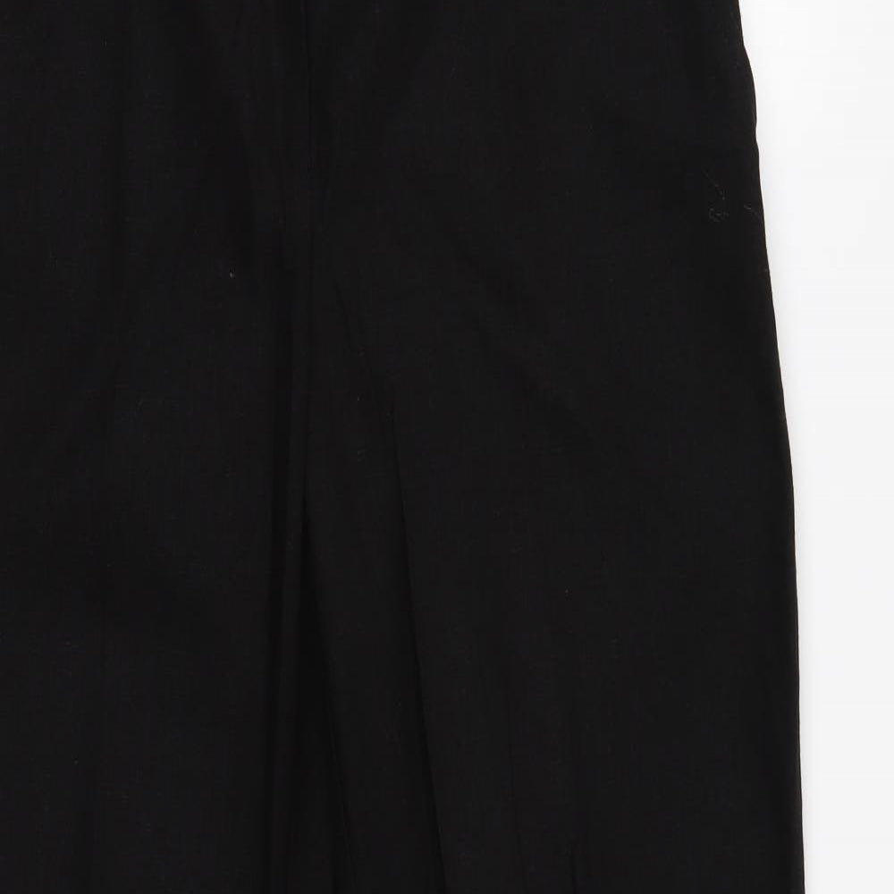 BHS Womens Black   Trousers  Size 14 L31 in
