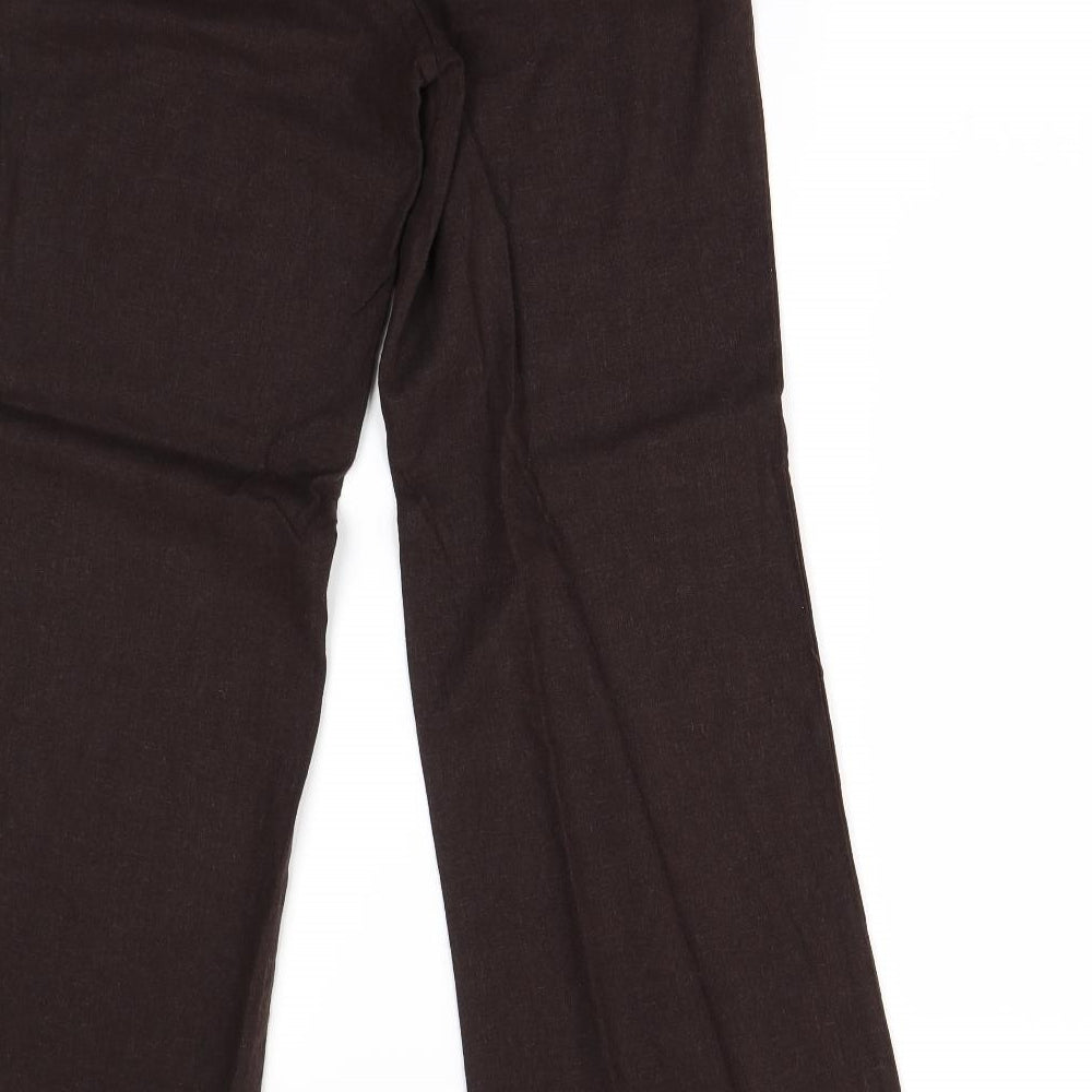 New Look Womens Brown   Trousers  Size 8 L30 in