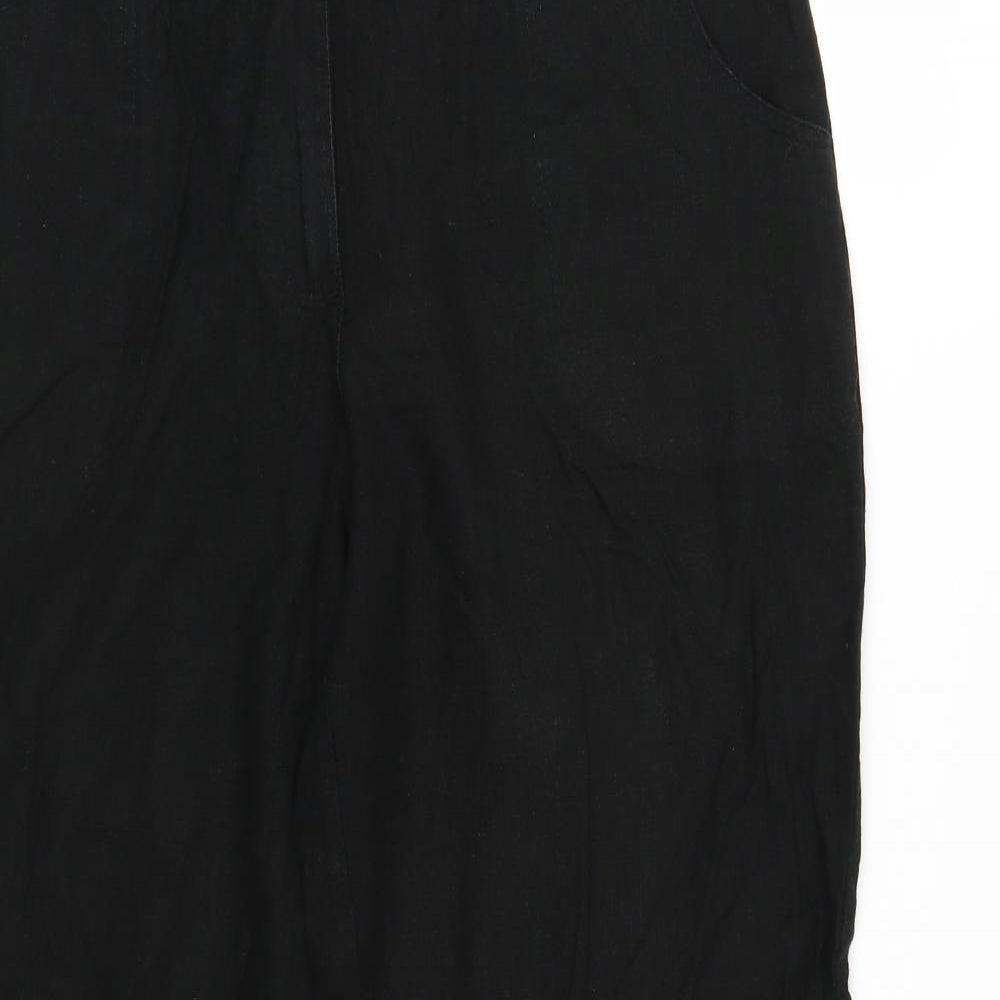 Ethel Austin Womens Black   Trousers  Size 14 L28 in