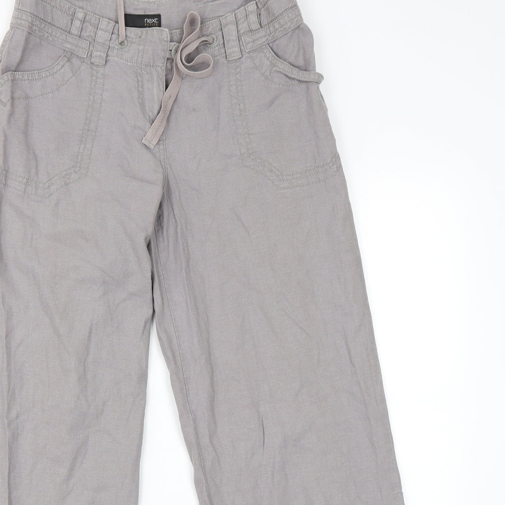 NEXT Womens Grey   Trousers  Size 8 L29 in