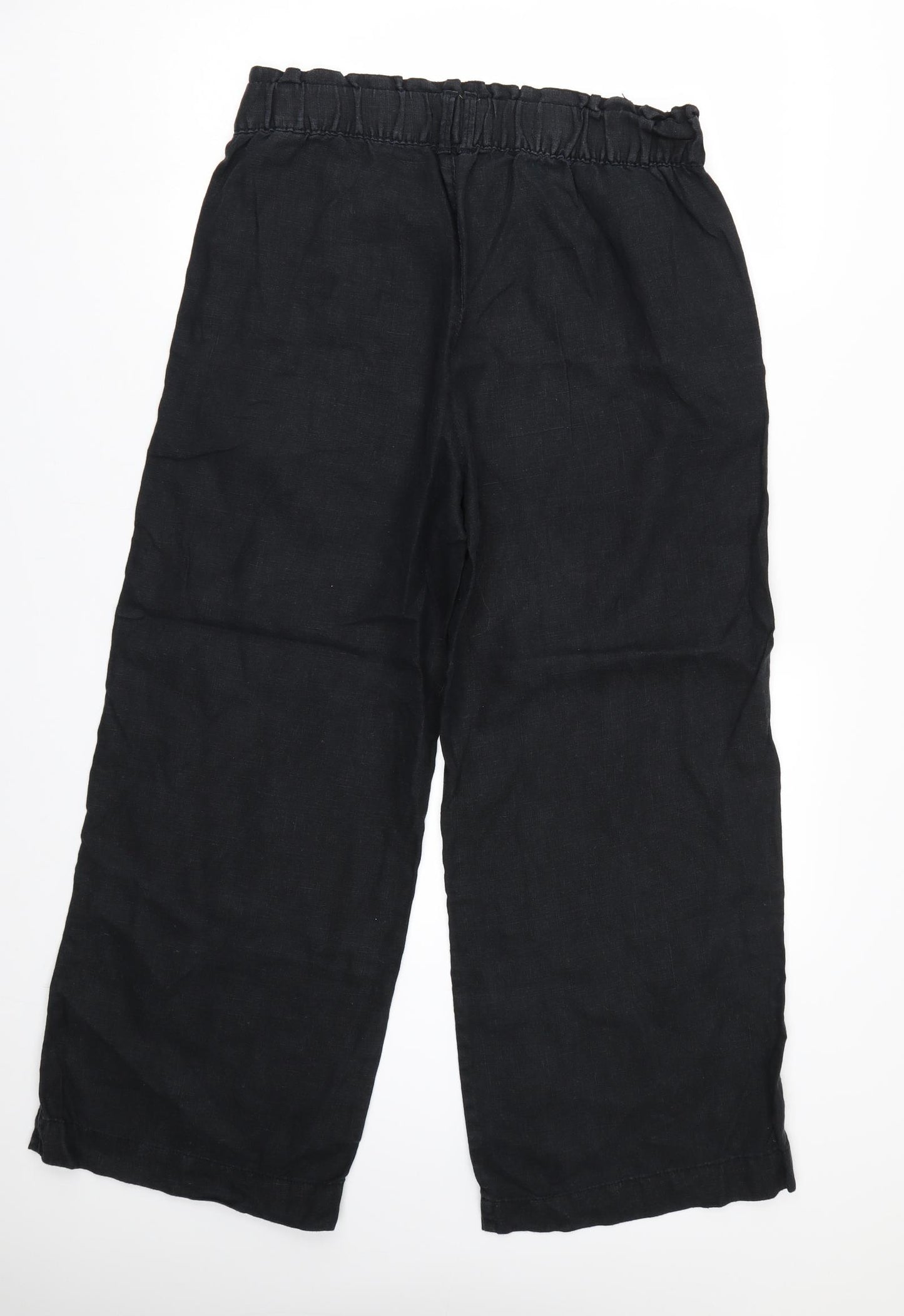 M&S Womens Black   Trousers  Size 14 L27 in - Short