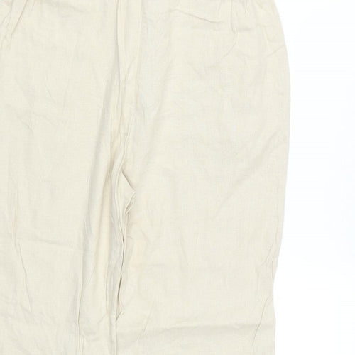 Preworn Womens Beige   Trousers  Size M L22 in