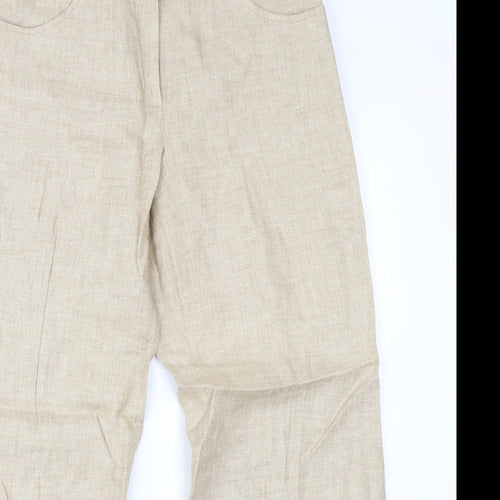 NEXT Womens Beige   Trousers  Size 10 L29 in