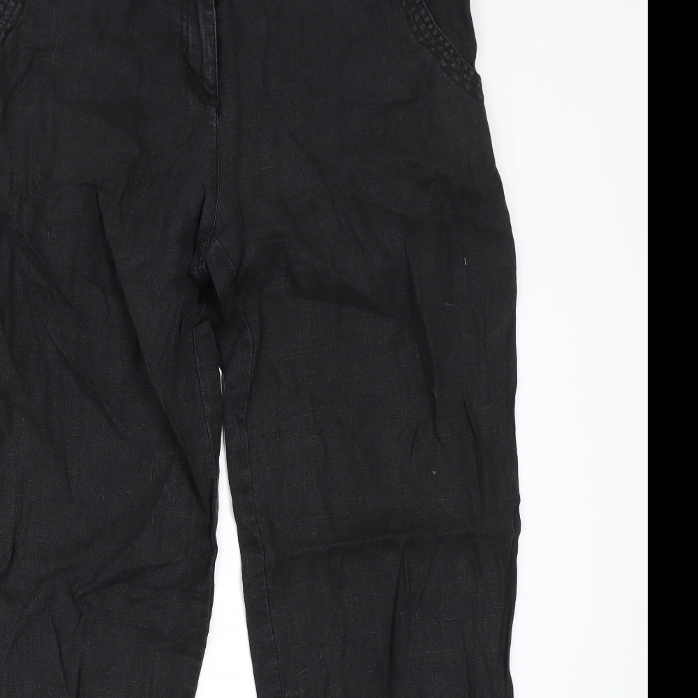 Topshop Womens Black   Trousers  Size 16 L31 in