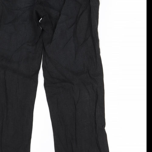 Topshop Womens Black   Trousers  Size 16 L31 in