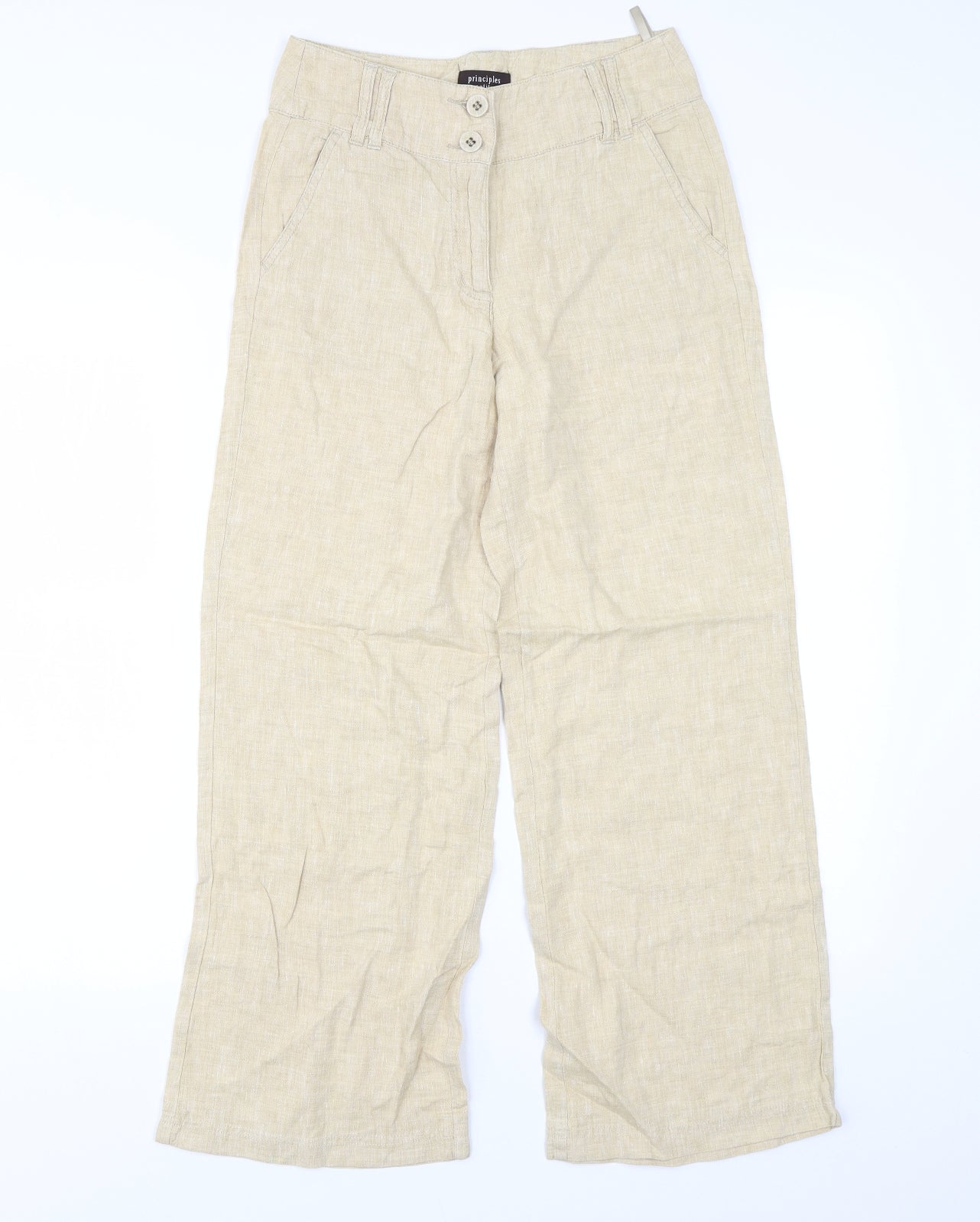Principles Womens Beige   Trousers  Size 6 L27 in