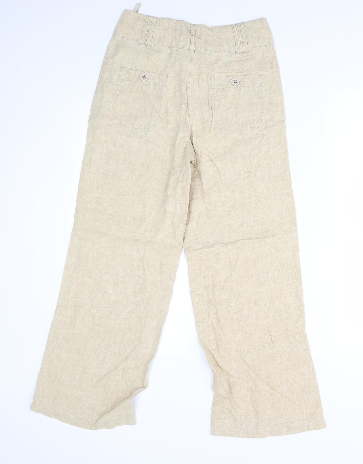 Principles Womens Beige   Trousers  Size 6 L27 in